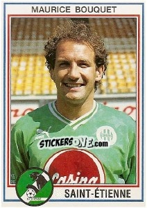 Cromo Maurice Bouquet - FOOT 1992-1993 n. 203 - Panini