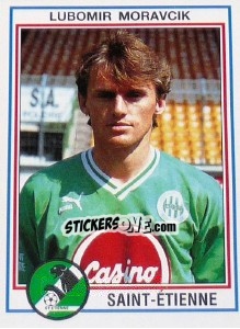 Sticker Lubomir Moravcik - FOOT 1992-1993 n. 205 - Panini