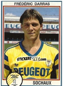 Sticker Frederic Darras - FOOT 1992-1993 n. 213 - Panini