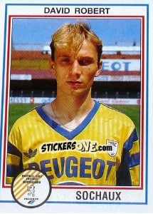 Sticker David Robert - FOOT 1992-1993 - Panini