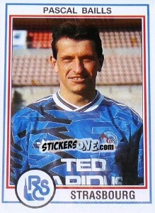 Figurina Pascal Baills - FOOT 1992-1993 - Panini