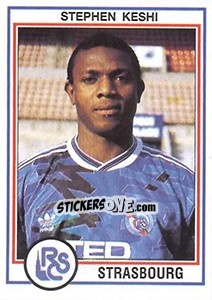 Cromo Stephen Keshi - FOOT 1992-1993 - Panini