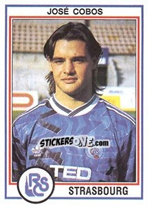 Sticker Jose Cobos - FOOT 1992-1993 n. 229 - Panini