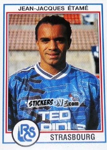 Sticker Jean-Jacques Etame - FOOT 1992-1993 n. 231 - Panini