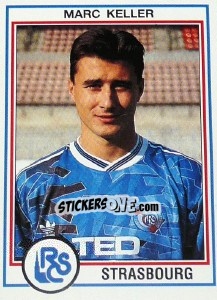 Figurina Marc Keller - FOOT 1992-1993 - Panini