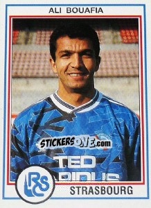 Cromo Ali Bouafia - FOOT 1992-1993 - Panini