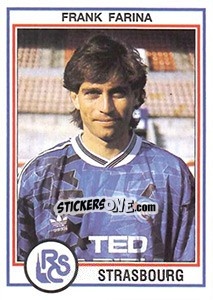 Sticker Frank Farina - FOOT 1992-1993 n. 235 - Panini