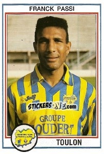 Sticker Franck Passi - FOOT 1992-1993 n. 245 - Panini