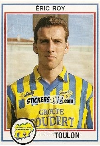 Figurina Eric Roy - FOOT 1992-1993 - Panini