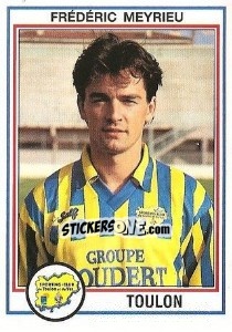 Sticker Frederic Meyrieu - FOOT 1992-1993 - Panini