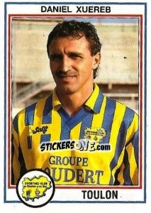 Sticker Daniel Xuereb - FOOT 1992-1993 - Panini