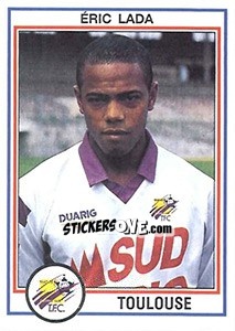 Sticker Eric Lada - FOOT 1992-1993 n. 263 - Panini