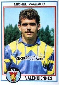 Sticker Michel Pageaud - FOOT 1992-1993 n. 268 - Panini
