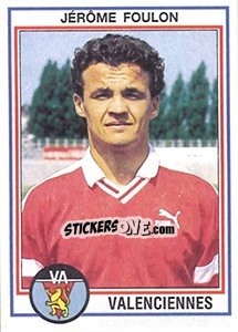 Sticker Jerome Foulon - FOOT 1992-1993 - Panini