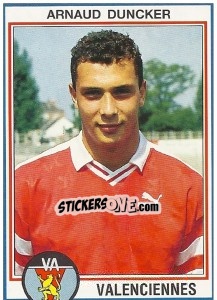 Sticker Arnaud Duncker - FOOT 1992-1993 - Panini