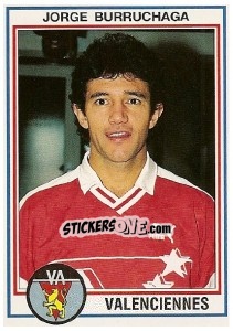 Sticker Jorge Burruchaga - FOOT 1992-1993 n. 276 - Panini