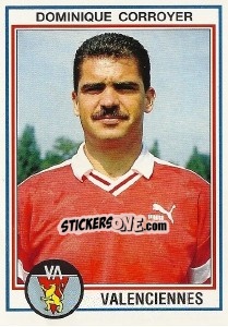 Sticker Dominique Corroyer - FOOT 1992-1993 - Panini