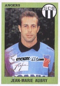 Sticker Jean-Marie Aubry - FOOT 1993-1994 n. 1 - Panini