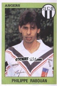 Sticker Philippe Rabouan - FOOT 1993-1994 n. 2 - Panini