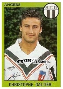 Sticker Christophe Galtier - FOOT 1993-1994 - Panini