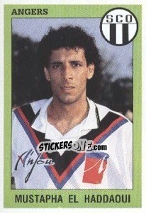 Sticker Mustapha El Haddaoui - FOOT 1993-1994 n. 9 - Panini