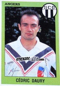 Sticker Cedric Daury - FOOT 1993-1994 n. 11 - Panini