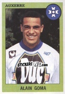Figurina Alain Goma - FOOT 1993-1994 n. 15 - Panini