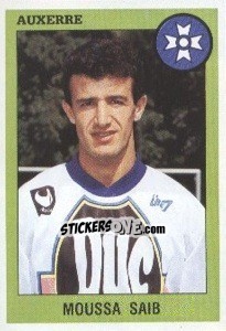 Figurina Moussa Saib - FOOT 1993-1994 - Panini