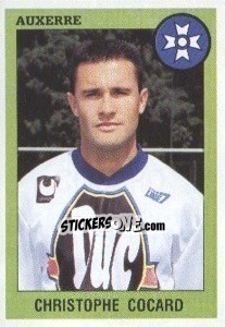 Sticker Christophe Cocard - FOOT 1993-1994 - Panini