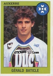 Figurina Gerald Baticle - FOOT 1993-1994 n. 23 - Panini