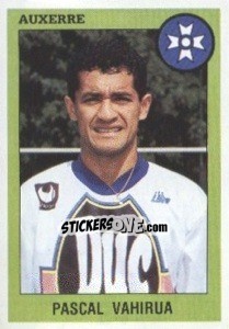 Figurina Pascal Vahirua - FOOT 1993-1994 - Panini