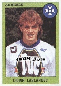 Cromo Lilian Laslandes - FOOT 1993-1994 n. 26 - Panini