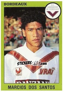 Sticker Marcios Dos Santos - FOOT 1993-1994 n. 30 - Panini