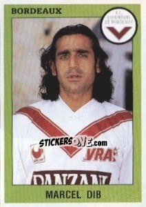 Figurina Marcel Dib - FOOT 1993-1994 - Panini