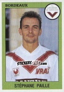 Figurina Stephane Paille - FOOT 1993-1994 - Panini