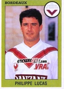Cromo Philippe Lucas - FOOT 1993-1994 n. 38 - Panini