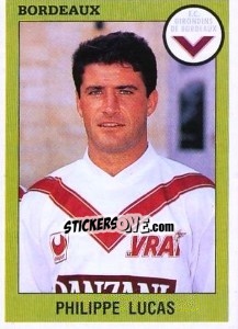 Sticker Philippe Lucas - FOOT 1993-1994 - Panini