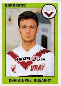 Sticker Christophe Dugarry - FOOT 1993-1994 n. 39 - Panini