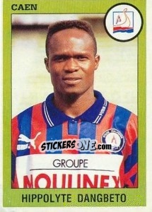 Sticker Hippolyte Dangbetto - FOOT 1993-1994 n. 41 - Panini