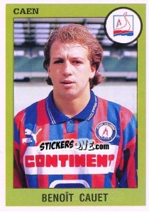 Sticker Benoit Cauet - FOOT 1993-1994 - Panini