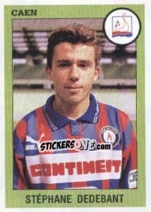 Sticker Stephane Dedebant - FOOT 1993-1994 n. 48 - Panini