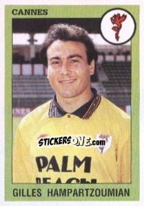 Figurina Gilles Hampartzoumain - FOOT 1993-1994 n. 62 - Panini
