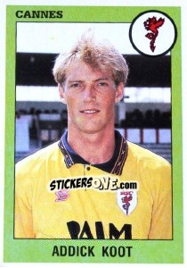 Sticker Addick Koot - FOOT 1993-1994 n. 63 - Panini