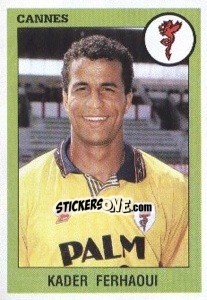 Sticker Kader Ferhaoui - FOOT 1993-1994 n. 71 - Panini