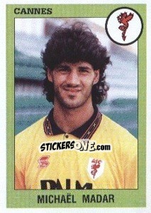 Sticker Michael Madar - FOOT 1993-1994 - Panini