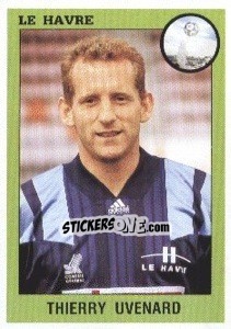 Figurina Thierry Uvenard - FOOT 1993-1994 n. 78 - Panini