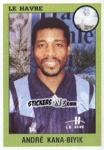 Figurina Andre Kana-Biyik - FOOT 1993-1994 - Panini