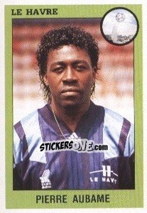 Sticker Pierre Aubame - FOOT 1993-1994 n. 80 - Panini