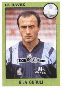 Sticker Gija Guruli - FOOT 1993-1994 n. 84 - Panini
