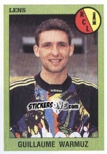 Sticker Guillaume Warmuz - FOOT 1993-1994 - Panini